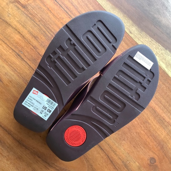 NWT Fitflop Lulu criss-cross slides size 8 - available until July 15 - Picture 7 of 10